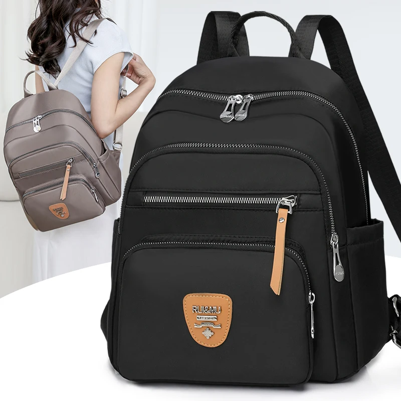 Fashion Backpacks Women Multiple Pockets Large Capacity Travel Backpack Casual Fashion School Bags for Girls Shoulder Bag