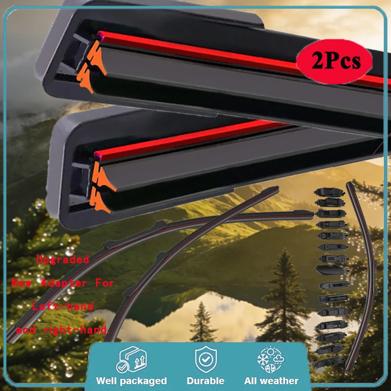 

For BAIC BJ20 BJ40 BJ80 Plus UP Huansu S6 2013-2024 Car Windshield Wiper Blade Front Windscreen Brushes Washer Replacement Parts