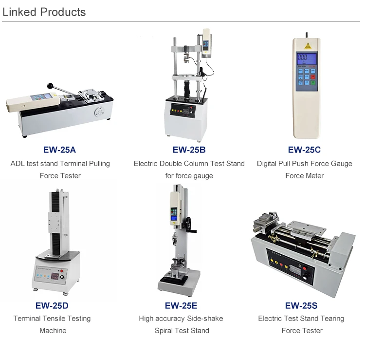 High Precision Terminal Pin Pulling Force Tester EW-2510 Electric Terminal Tensile Testing Machine CAble Manufacturing Equipment