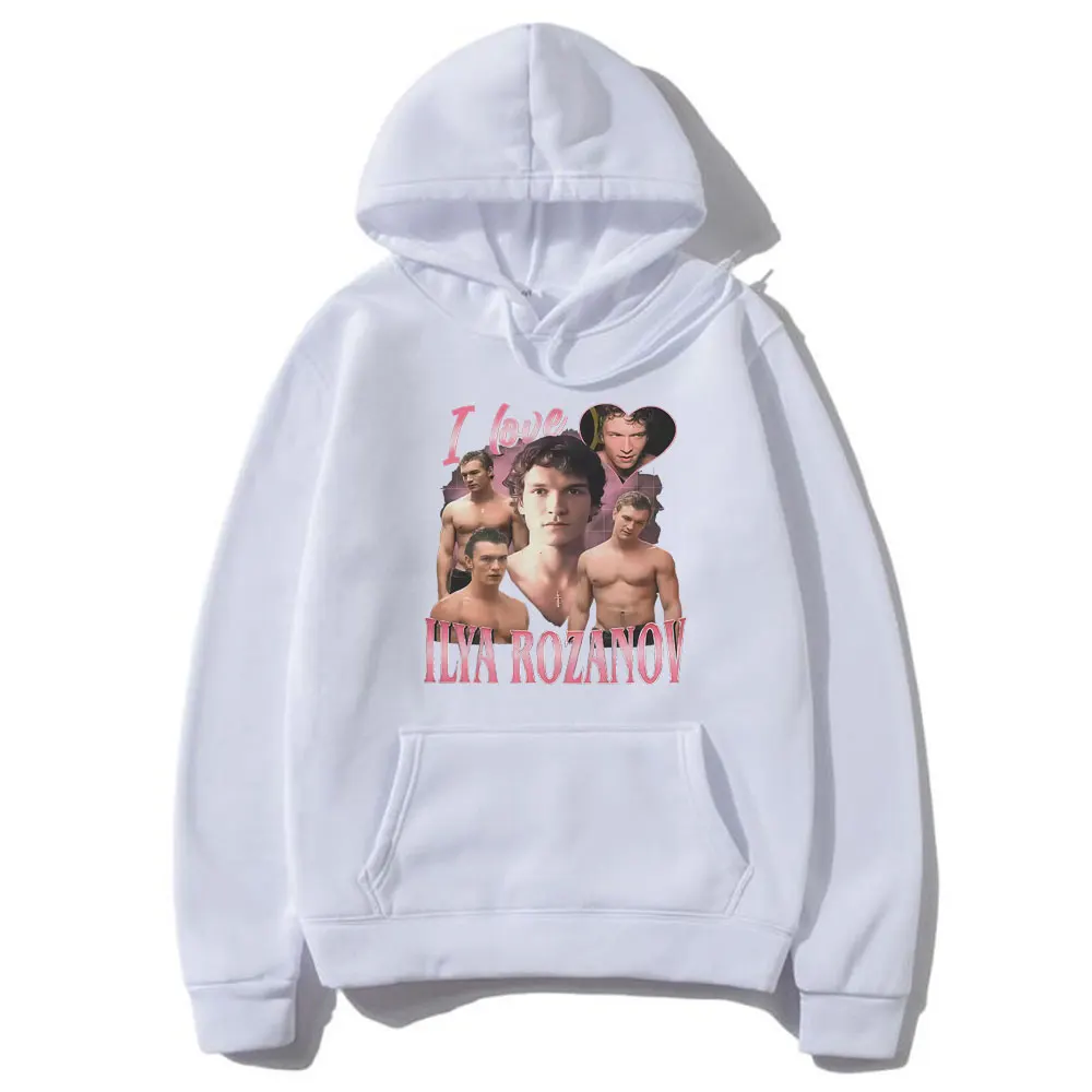 

Heated Rivalry T-shirts I Love Ilya Rozanov Graphic Hoodie Men Women Casual Oversized Hooded Tracksuit Male Fashion Streetwear
