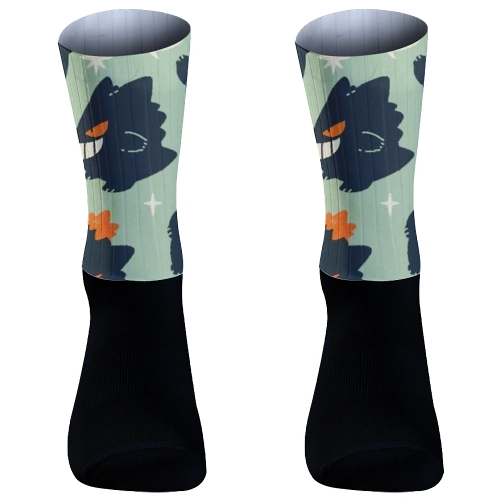

2026 Non-slip Football Sports Friction Strip Grip Cycling Sock Anti-slip Training Socks Soccer Basketball Tennis Sock