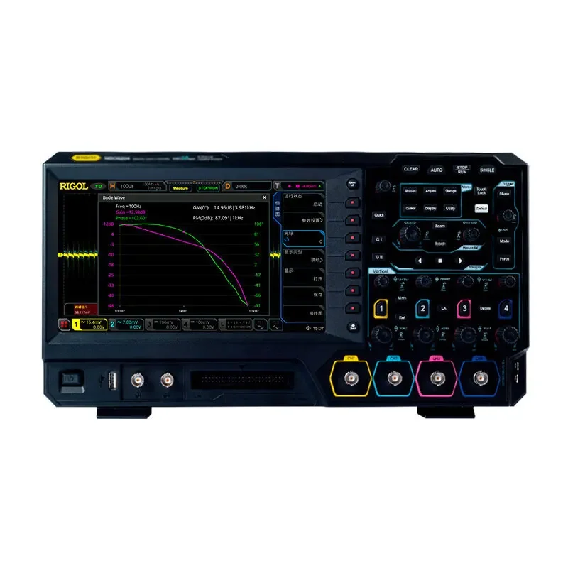 2026 MSO5072 2-Channel 70MHz 7-IN-1 Multifunctional High Performance 500000wfms/s Digital Oscilloscope with 9-inch Touch Screen