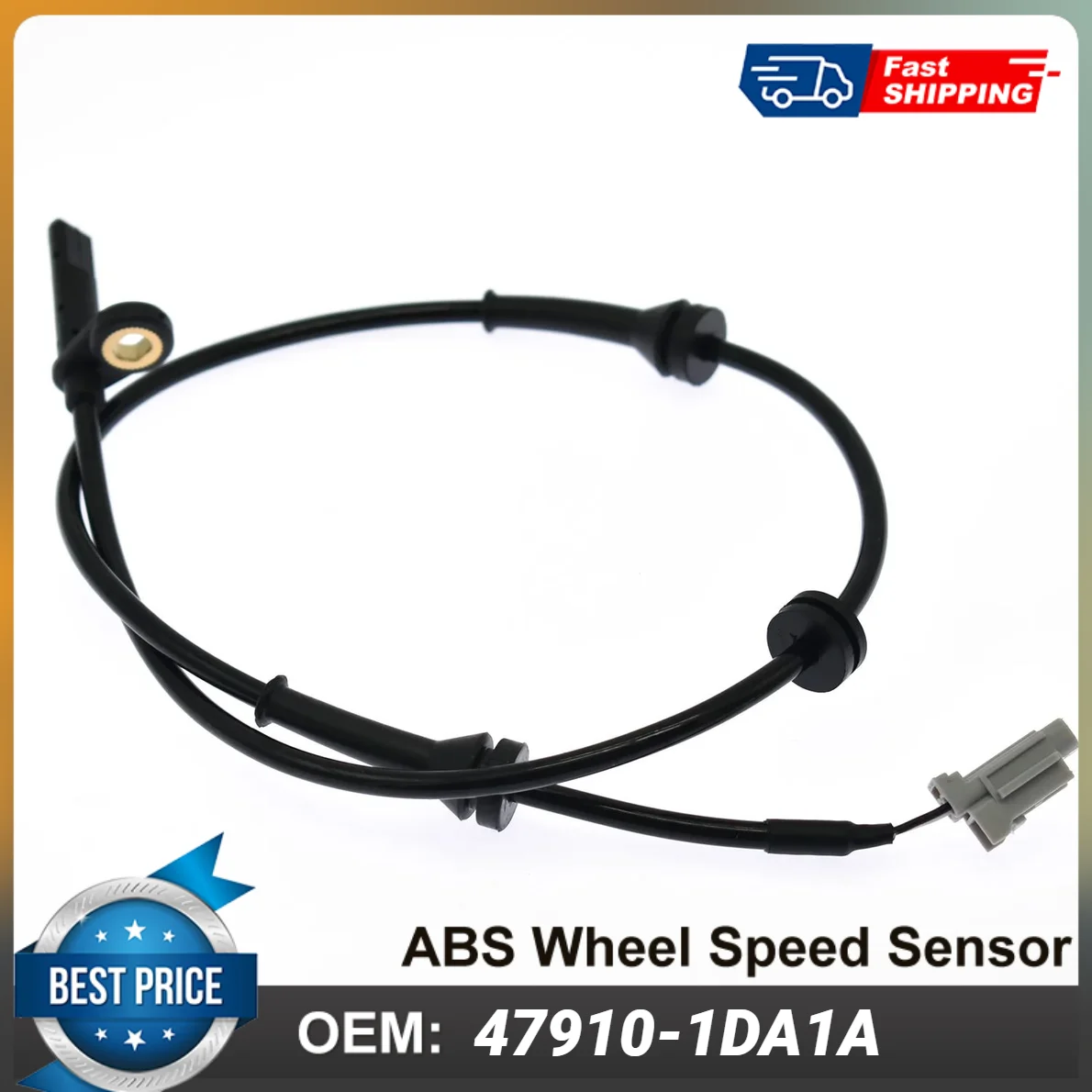 1PCS ABS Wheel Speed Sensor Front Left & Right 47910-1DA1A For NISSAN X-TRAIL T31 RENAULT KOLEOS Free Shipping