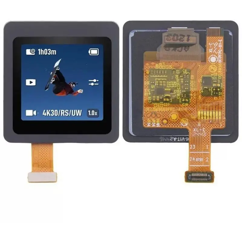 abjf-146''-front-screen-for-dji-osmo-action-6-camera-oled-secondary-display-touch-screen-repair-replacement-part