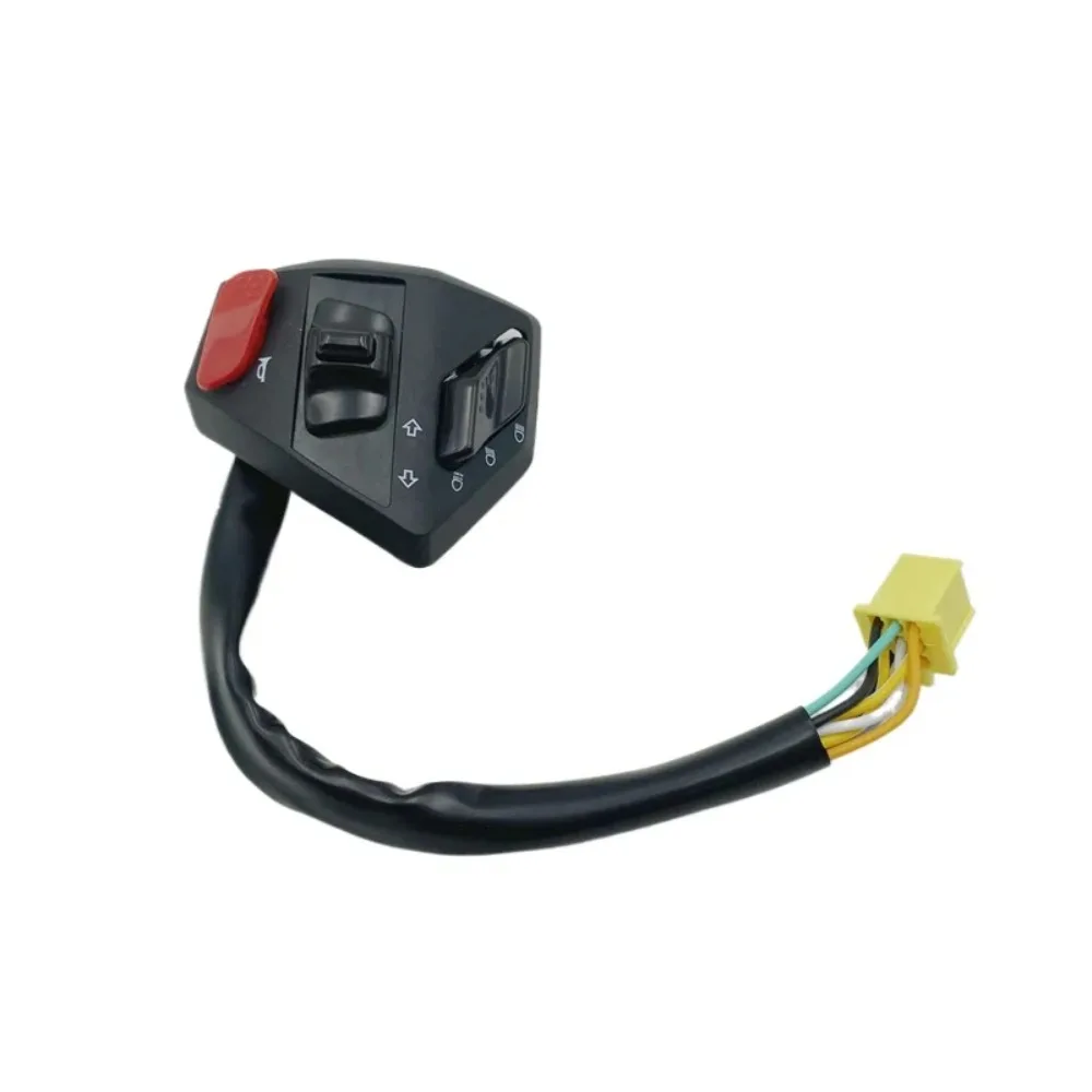 Motorcycle 125 Handlebar Mounted High Low Beam Headlight Ignition Horn Switch for Suzuki VR150 HJ150T-19 Genuine Brand New