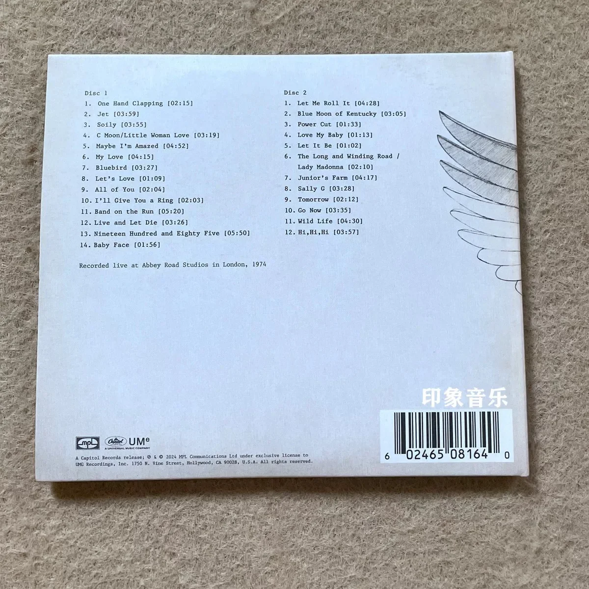 Álbum de Música Rock en CD, 2 Piezas, Disco de Música, Cosplay, Walkman, Bandas Sonoras para Coche, Música para Fiestas