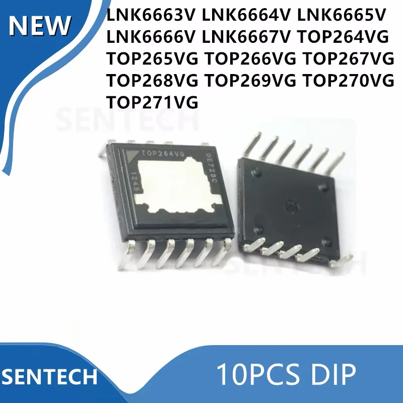

10Pcs/Lot LNK6663V LNK6664V LNK6665V LNK6666V LNK6667V TOP264VG TOP265VG TOP266VG TOP267VG TOP268VG TOP269VG TOP270VG TOP271VG