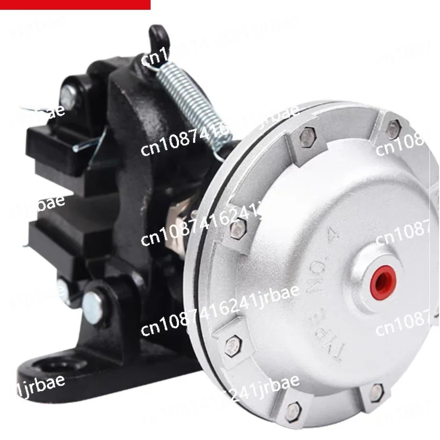 Vertical air compression disc brake, pneumatic brake, industrial machinery, wire drawing machine, automatic brake