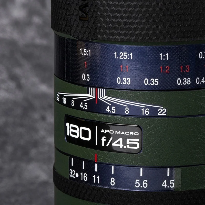ل Laowa AF FF 180 مللي متر F4.5 ماكرو للكاميرا RF جبل عدسة ملصق مائي الجلد عدسة الفينيل التفاف فيلم معطف 180 4.5