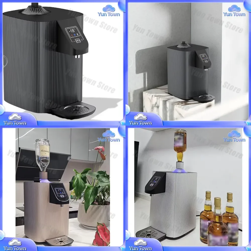 Party Electric Wine Chiller for Portable Fast Cooling for Home Bar Kitchen Office Use Wine Cooler Machine for Red White Wine