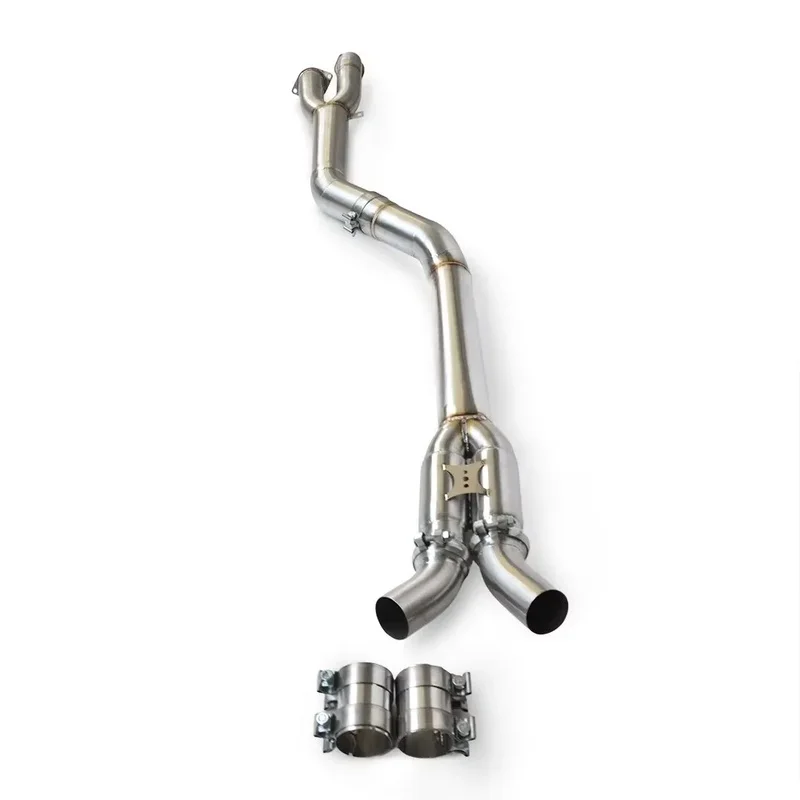 High Flow Pipe Is Suitable M2 G87 S55 3.0T 2021-2023 Stainless Steel Middle Exhaust System Muffler