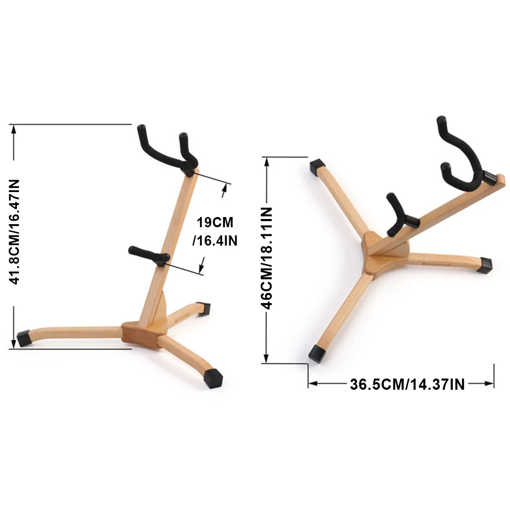 Houten Saxofoon Beugel Saxofoon Display Houder Alt Tenor Saxofoon Standaard Voor Alt Tenor Sax Accessoires