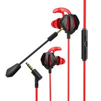 Wired Earphone 3.5mm Jack For Phone PC Gaming Headset Stereo Noise Cancelling Headphone With Microphone Volume Control
