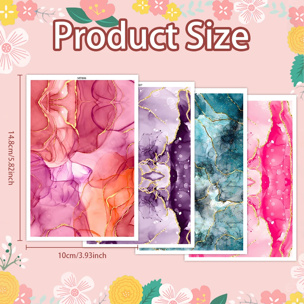 Padrão de mármore abstrato moderno brincos de cerâmica macia solúvel em água adesivo descartável para diy jóias fazendo decalque 2025