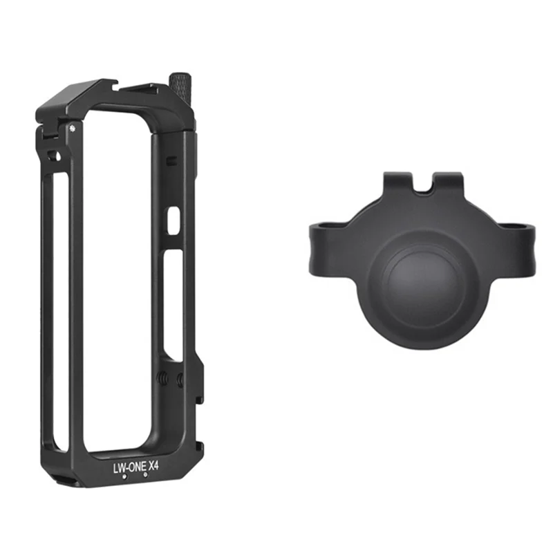 M07K-For Insta360 ONE X4 Metal  Cage Shadow Stone X4 Action Camera Accessory For Insta360 X4 Metal Expansion Bezel