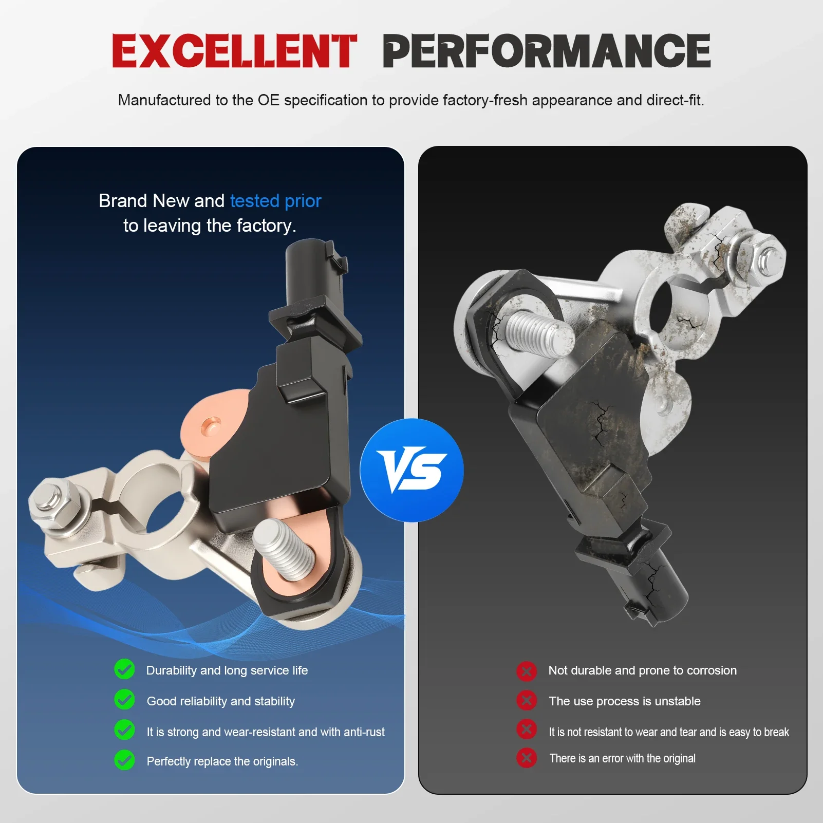 Sensor Baterai 56029713AA untuk 2014-2018 Chrysler Pacifica Dodge Viper Dodge Durango Jeep Grand Cherokee 56029713AB