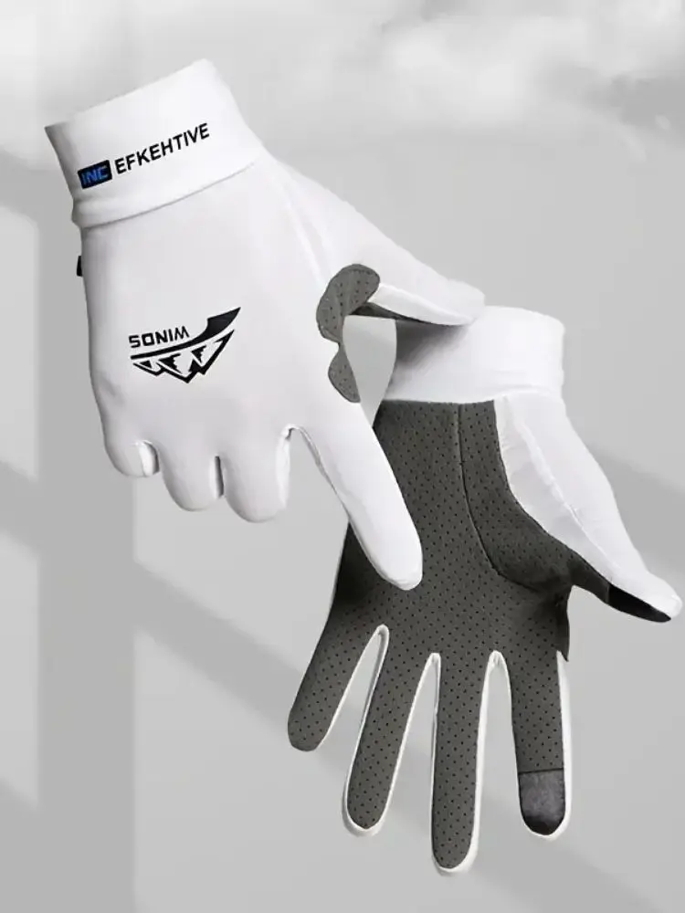 AliExpress WRELS Ice Silk Gloves Breathable Lightweight Cycling Gloves Anti-Slip Sunscreen Full Finger Gloves Outdoor Fishing Driving Gloves