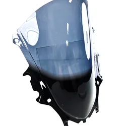 For YAMAHA YZF R3 R25 2019+ Motorcycle Windshield 3mm Thick Fairing Racing Sport Touring Windscreen Double Bubble Wind Deflector