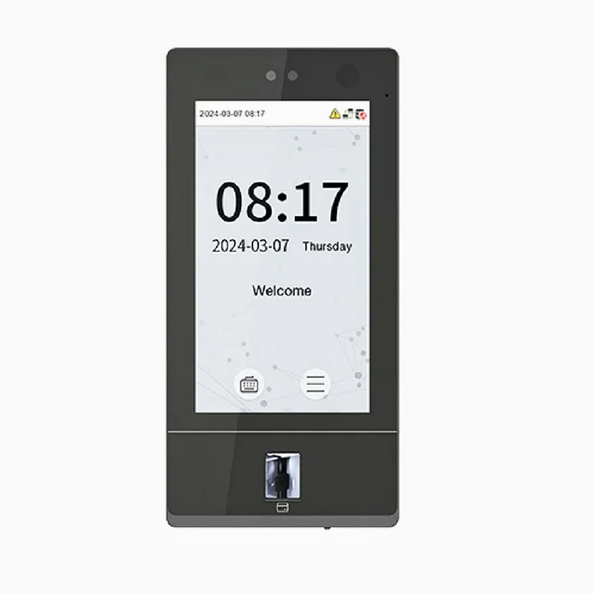 ZK zFace1701 Face Recognition Time Attendance Device with Fingerprint RFID Card U-disk Download Access Control Function