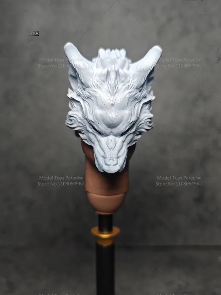 1/6 Schaal Soldaat Cosplay Weerwolf Helm Masker Model Accessoires Fit 12Inch Action Figure Body