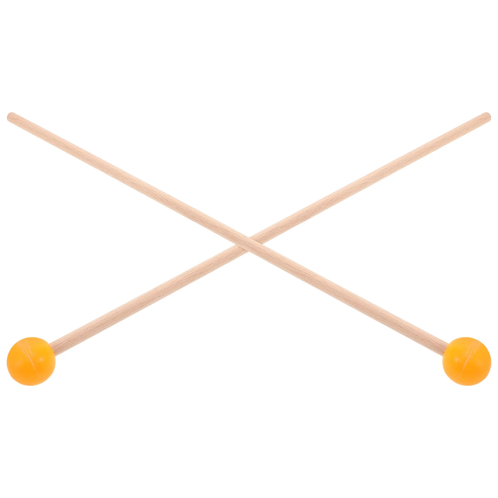 

1Pair Wood Rubber Mallet Xylophone Drum Sticks Accurate Striking Marimba Mallets Small Percussion Sticks Kids Mallet Drum