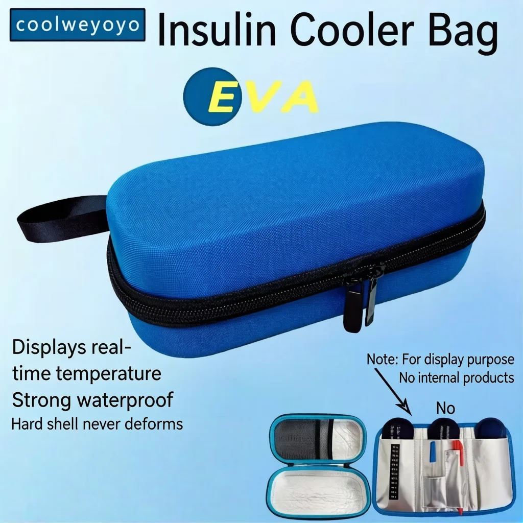 Insulin Refrigeration Bag, Insulated Bag, Convenient Refrigeration Bag, Medicine and Medical Supplies Storage Bag