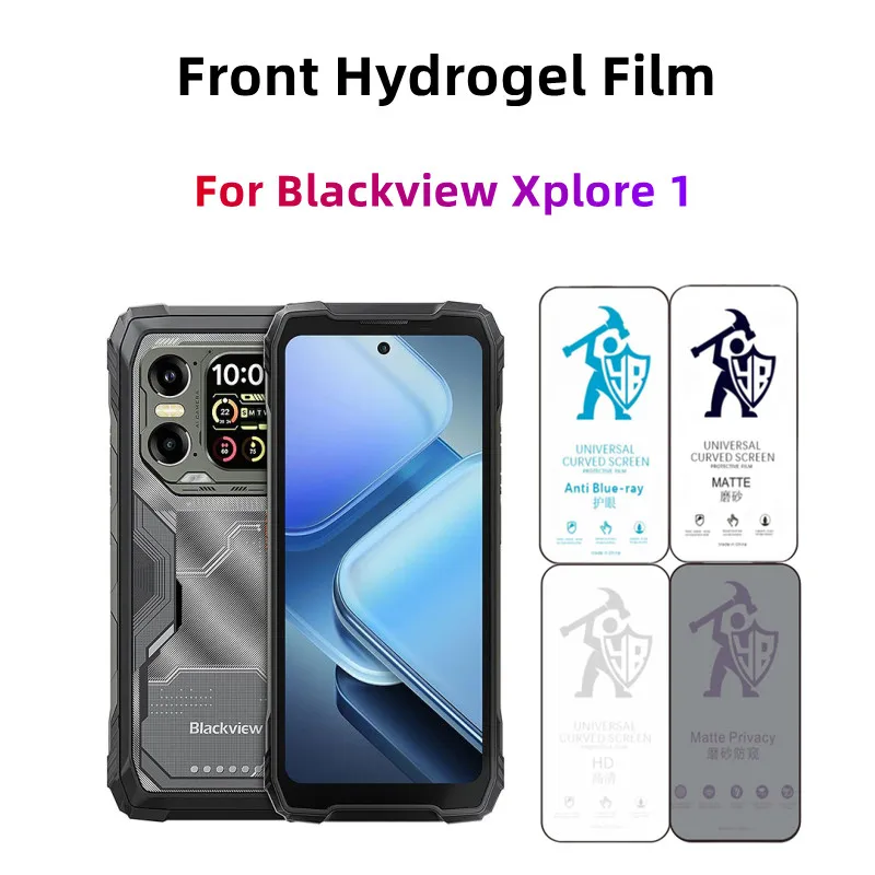 

2 шт. матовая гидрогелевая пленка для Blackview Xplore 1, HD защитная пленка для экрана Blackview Xplore 1, матовая передняя пленка для защиты глаз и защиты от шпионажа