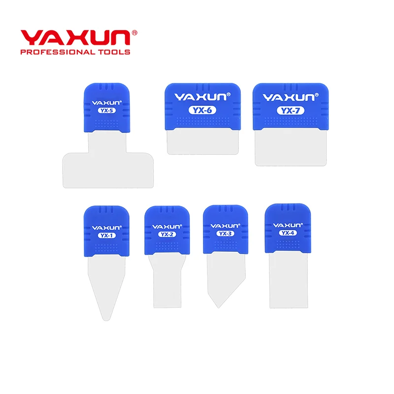 

YAXUN YX-1-7 Screen Frame Disassembly Blades Set Multifunctional Spudger Pry Opening for Phone Repair Tools Knife
