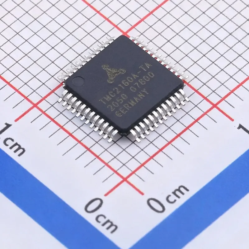 5PCS/LOT TMC2160A-TA-T marking TMC2160A-TA Bipolar Motor Driver Power MOSFET SPI, Step/Direction 48-TQFP-EP (7x7)