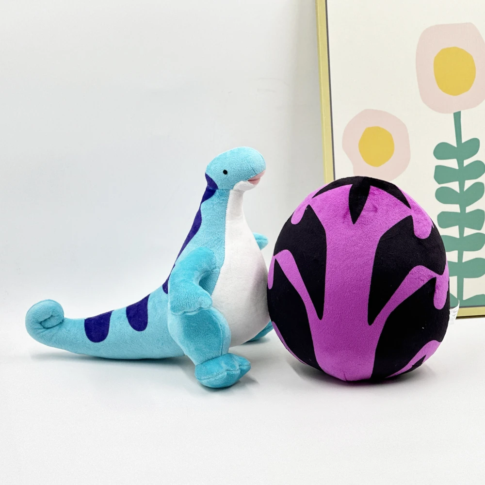 2024Pal'worlds Lamball Blazamut Blue Dinosaur Plush Cartoon And Anime Related Images Indoor Room Decoration Accompany Gift