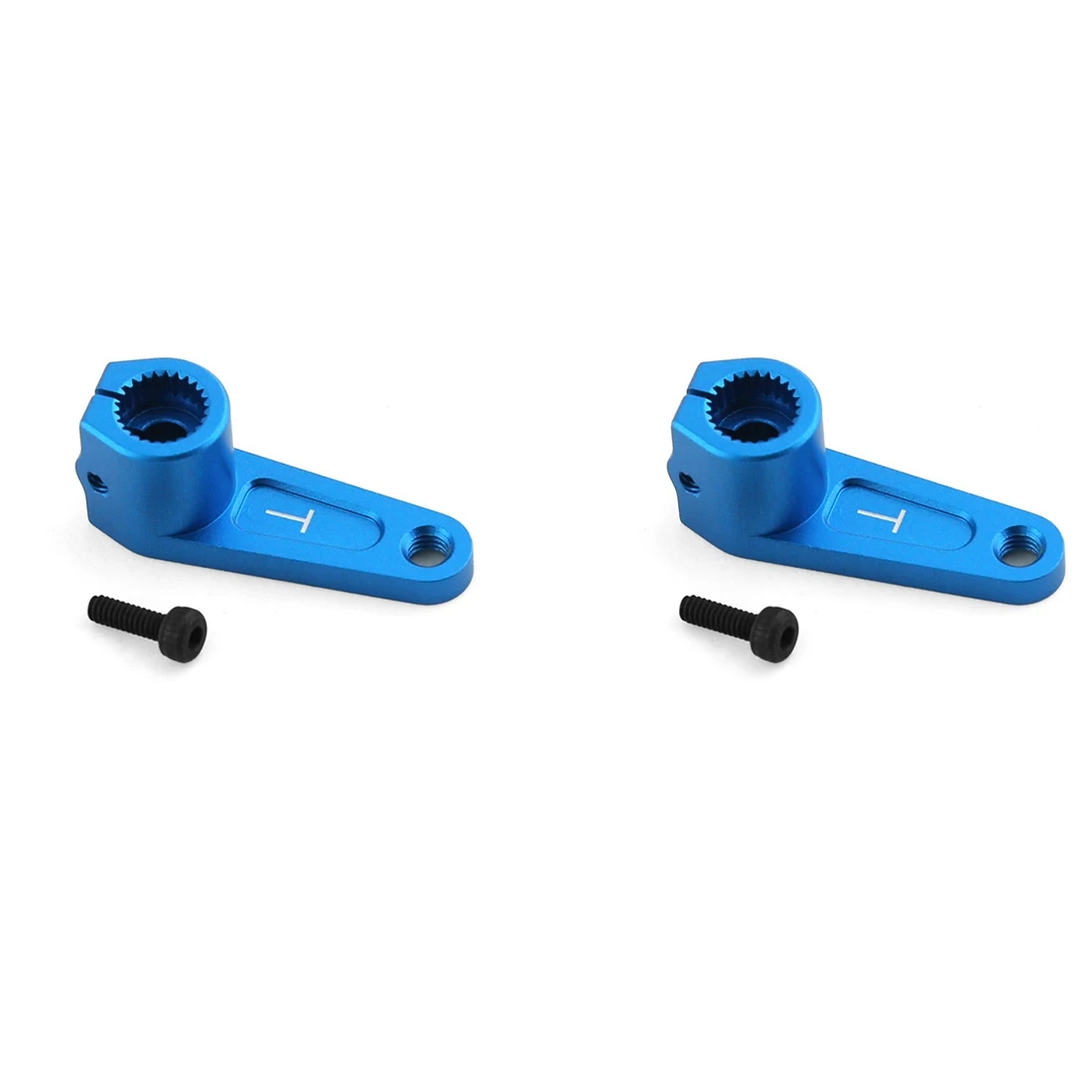 

BEDW-2Pcs Metal 25T Servo Arm TRF Servo Horn 42248 For Tamiya FUTABA Servo