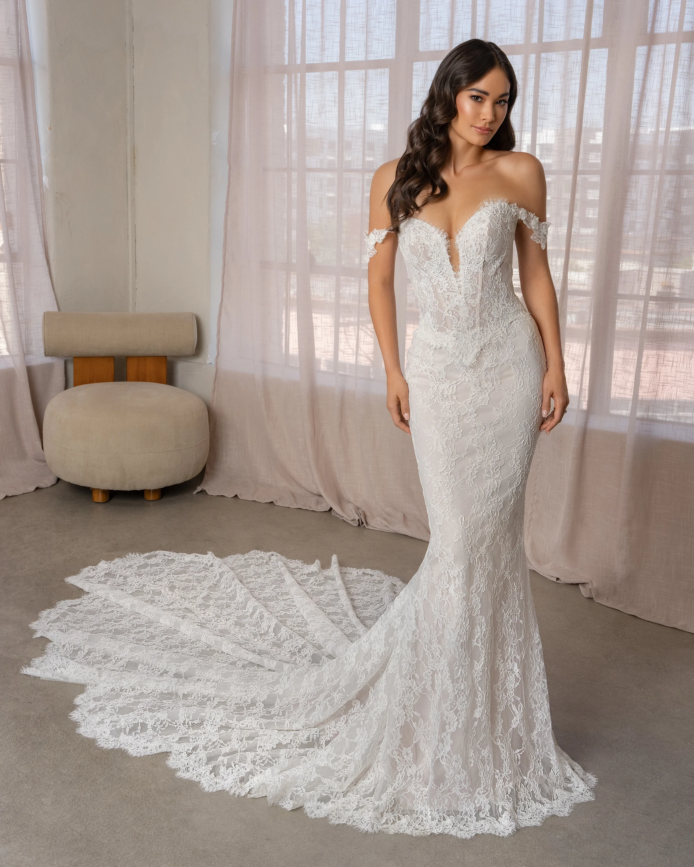 Customized Luxurious Sweetheart Mermaid Wedding Dresses Classic Off Shoulder Bridal Gowns Appliques Vestidos De Novia
