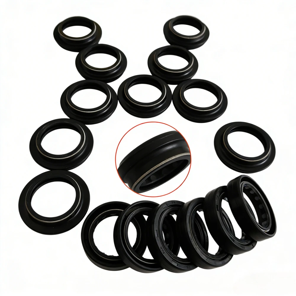 

For Kawasaki KLX250 KLX 250 2009-2013 OEM 92049-0119 43x54x11 Front Shock Fork Damper Shaft Oil Seal Retainers 43*54 Dust Cover