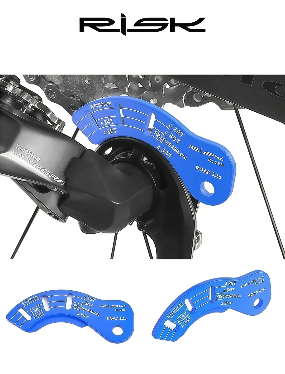 RISK RL255 12-Gang elektronisches Schaltwerk-B-Tension-Werkzeug für SHIMANO Di2 (R7100/R7150/RX820/R8150/R9250) – Kassettenmessgerät – Detail 1