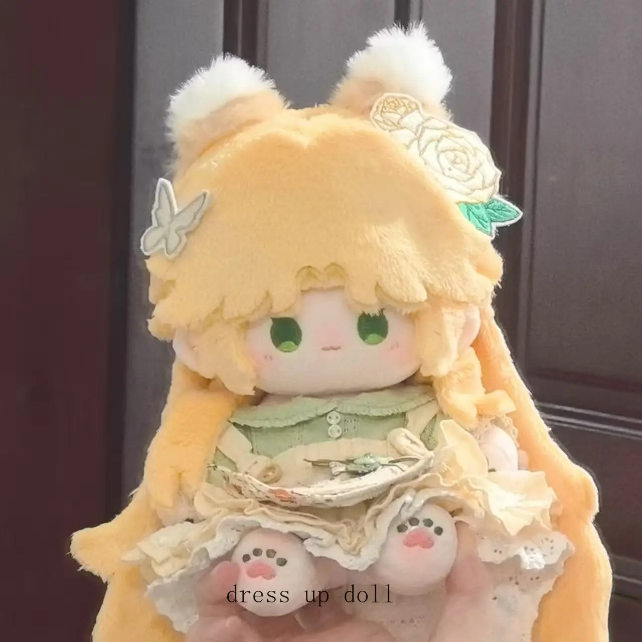 

20cm Lord of Mysteries Audrey Hall Handsome Plush Doll Stuffed Body Dress Up Clothes Plushies Toys Anime Figures Xmas Gift