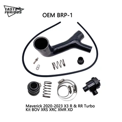 For BRP Maverick 2020-2023 X3 R & RR Turbo Blow Off Valve Kit BOV XRS XRC XMR XD Pressure Relief Valve Modification