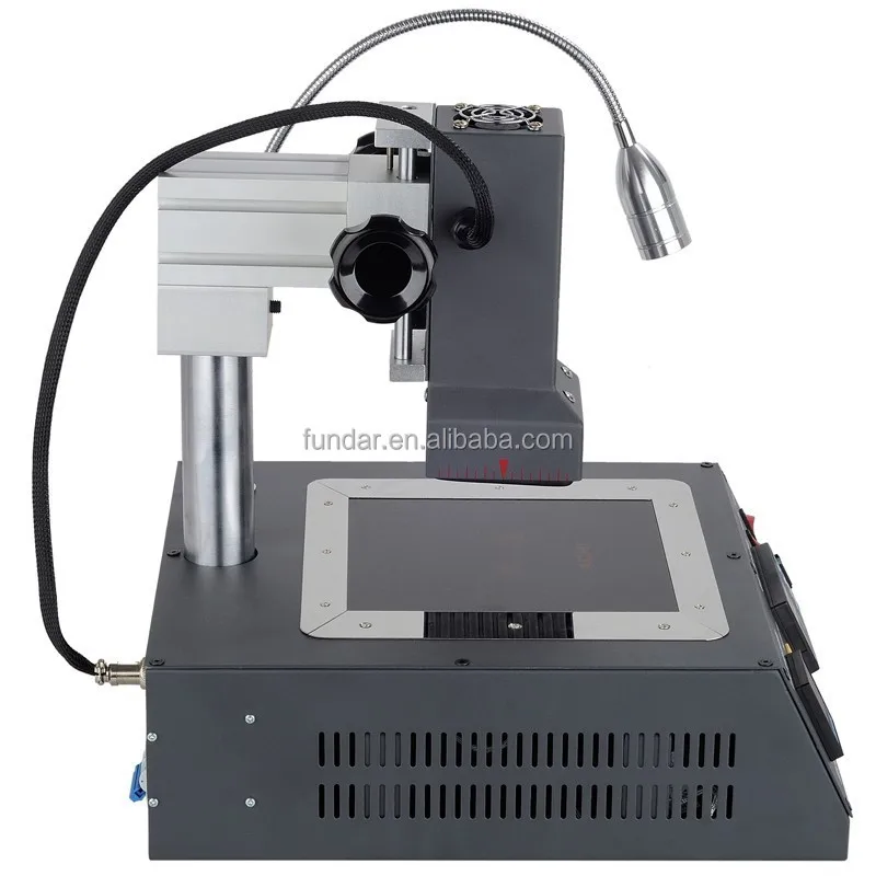 Original ACHI IR6500 DARK IR BGA Rework Station + 648pcs Bga Stencils Diagonal Reball Station + 20pcs Free Gift