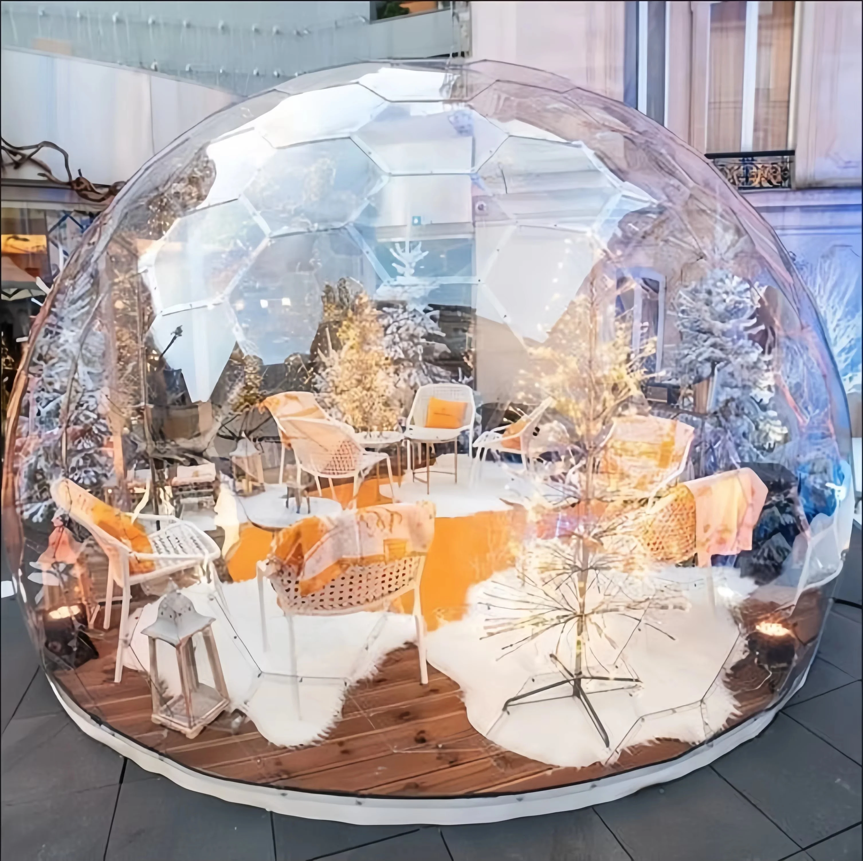 

Надувной дом для пузырей, коммерческий класс, прозрачный дом для пузырей из ПВХ с воздушным насосом и вентилятором, пузырьковая палатка для семьи и дня рождения