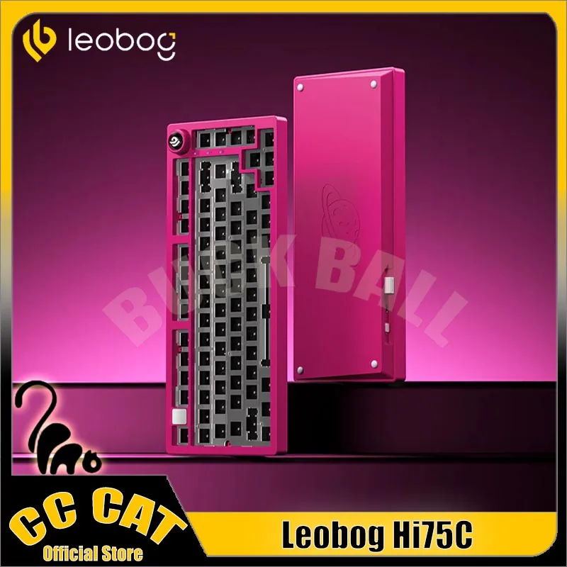 

LEOBOG Hi75C 3Mode/wired Mechanical Keyboard Kit RGB Keyboard Kits Aluminum Alloy Gasket Gamer Hot Swap Custom Gaming Keyboards