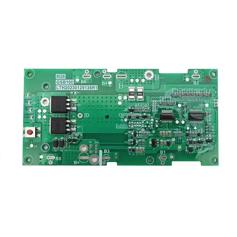 RISE-M28 Li-Ion Battery Charging Protection Circuit Board PCB Protection Board For Milwaukee 28V Lithium Battery 48-11-2830