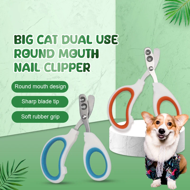 Professional Cat Nail Scissors Pet Dog Nail Clippers Toe Claw Trimmer Pet Grooming Supplies Products for Dogs Cat Accessories