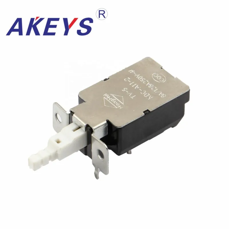 10PCS KDC-A11-2 TV-5 TV-8 Electric heater Push Button Power Switch with support and needle