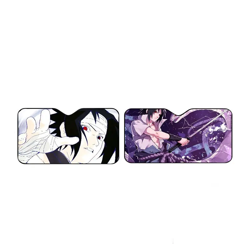 Sasuke Uchiha Windshield Sunshade Car Window Windscreen Cover Sun Shade Auto Sun Visor Car-covers Car Solar Protection