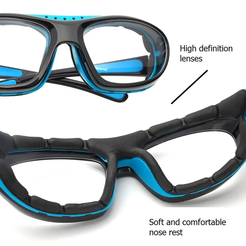 Okulary do koszykówki krótkowzroczność gogle piłkarskie jazda na rowerze rower okulary rowerowe okulary sportowe na świeżym powietrzu okulary korekcyjne konfigurowalne soczewki
