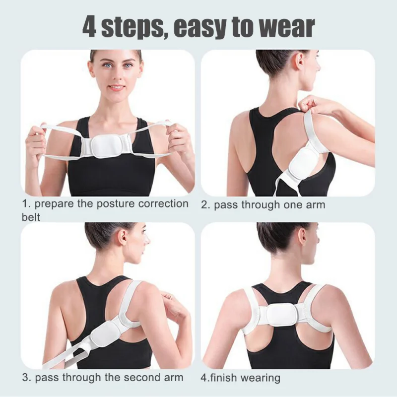 Adjustable Back Posture Corrector Stealth Camelback Support Posture Corrector for Men And Women Bone Care Health Care