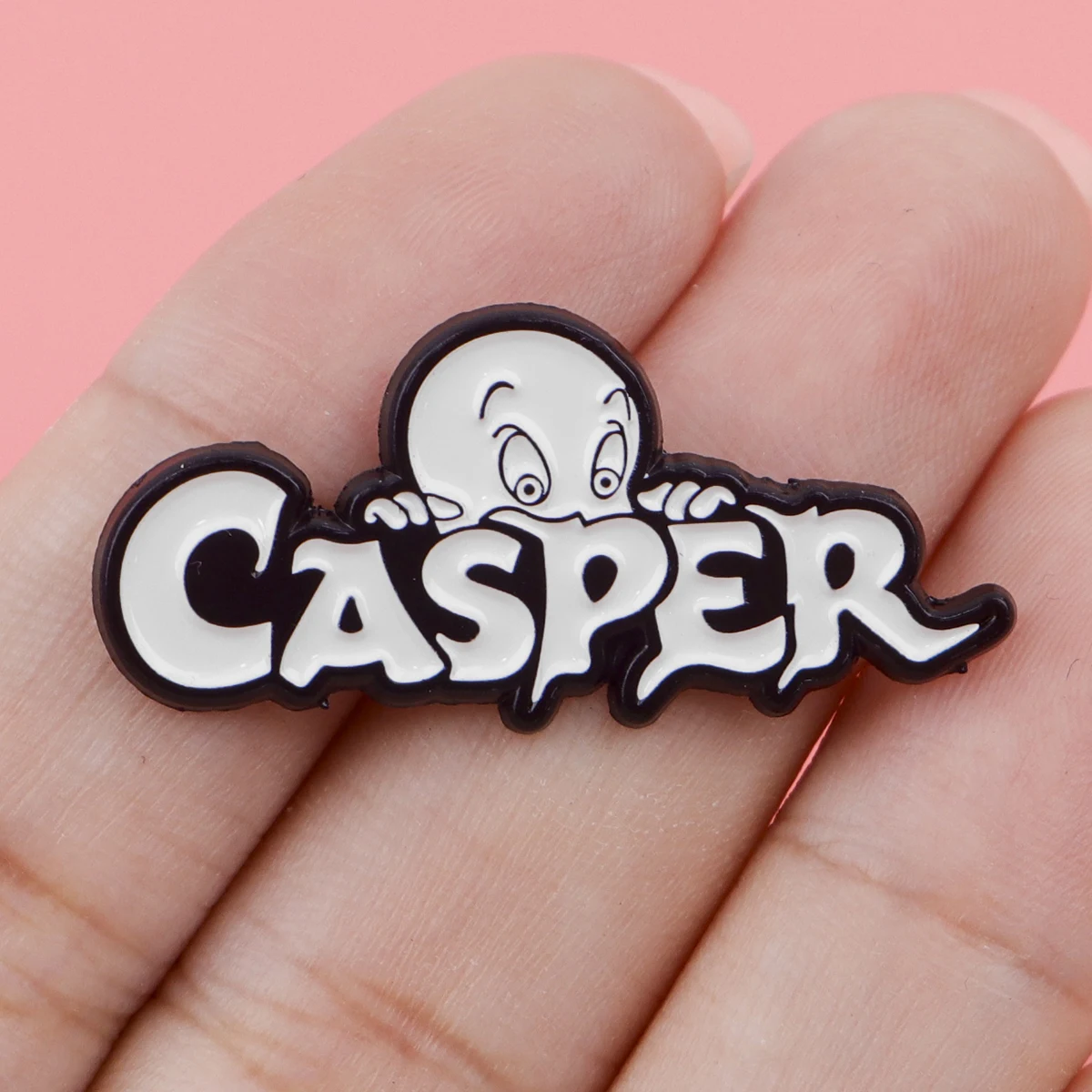 Family Comedy Movies Cute Ghost Enamel Pin Cartoon Brooch Pines Lapel Pins Badge on Backpack Costume Accessories Funny Jewelry view 5