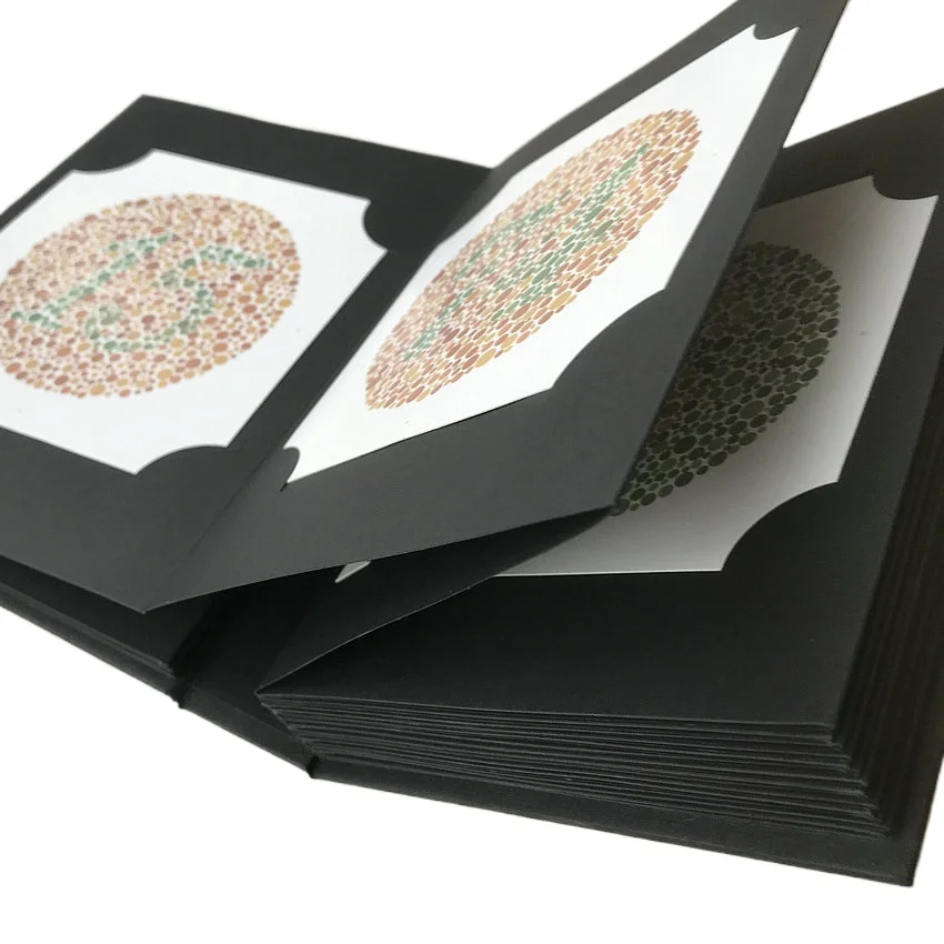 

Optometry inspection 38plate visual book, color weakness inspection chart, color discrimination chart
