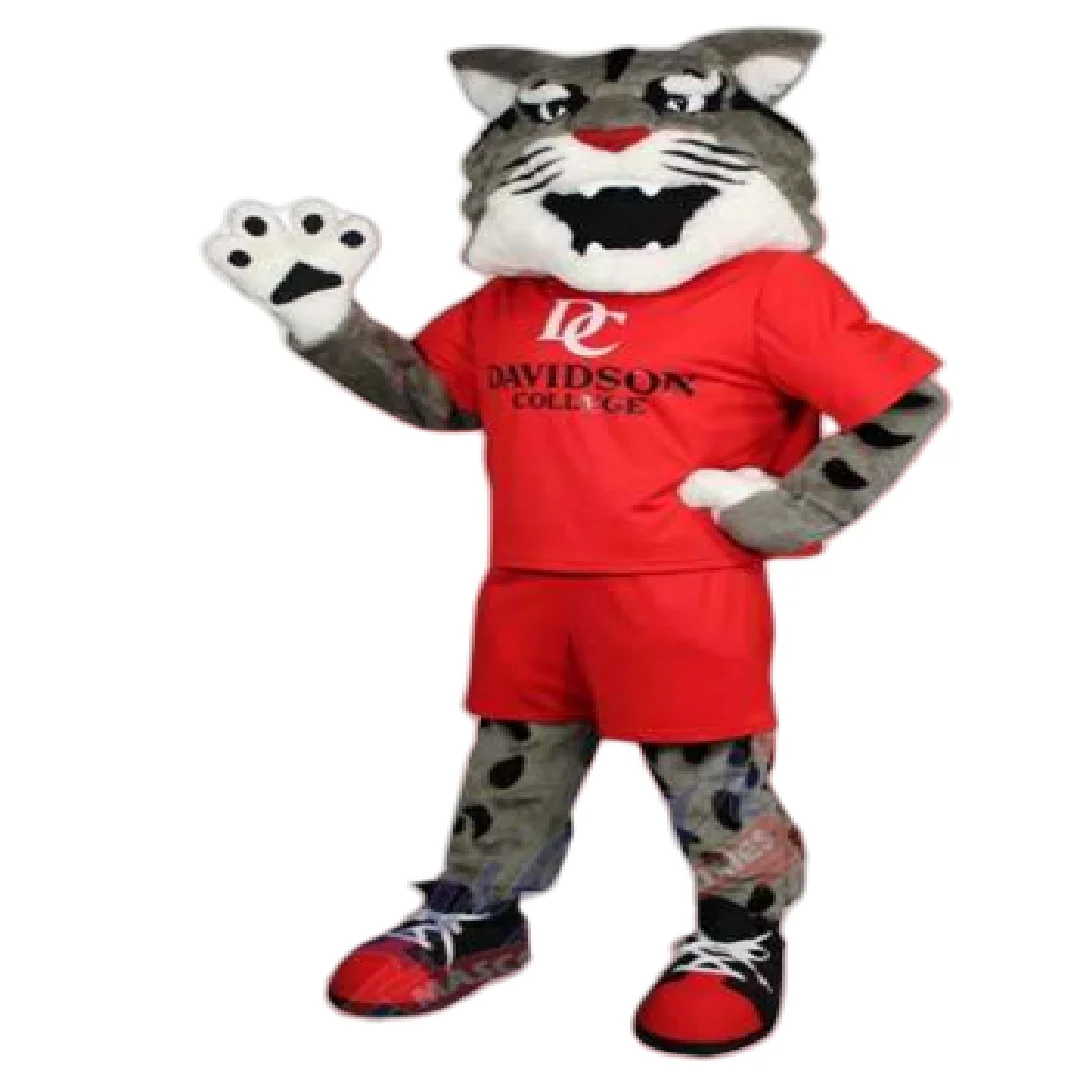 Wildcat มิ่งขวัญเครื่องแต่งกาย bobcat ที่กําหนดเองเครื่องแต่งกายคอสเพลย์อะนิเมะ mascotte ธีมชุดแฟนซีเครื่องแต่งกายเทศกาล b0650