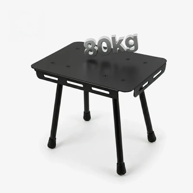 Mini Folding Camping Table Portable Outdoor Tactical Desk Small Coffee Side Table for Fishing Picnic Hiking Beach Compact