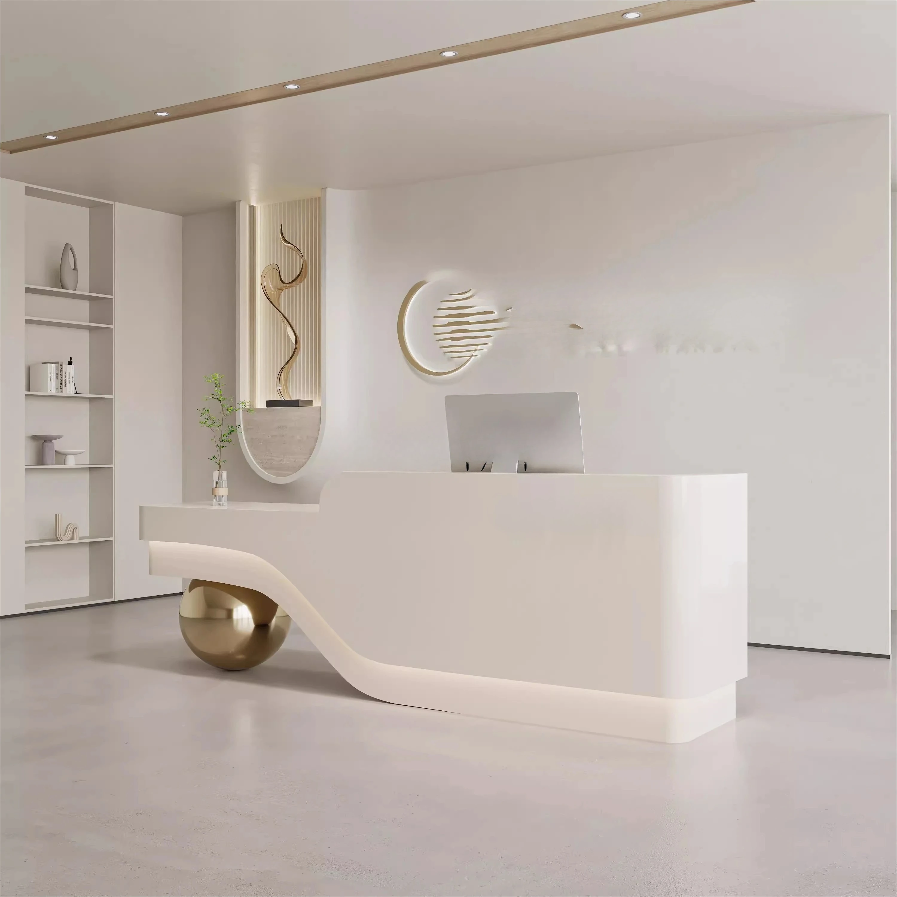 

*Beauty salon checkout page Yoga studio Dance class Company reception desk